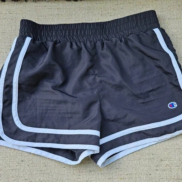 Champion Authentic Athletic Wear Women Shorts Black Sport Short Shorts Size M - Picture 7 of 8